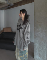 R Star Pigment Loose Fit Long Sleeve