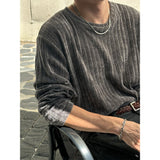 [F/W] ベルベットラウンドネックロングスリーブ (5color)