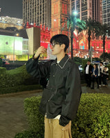 Bruce piping collar jacket