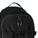 CARABINER MESH BACKPACK / BLACK