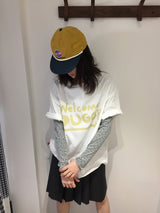 YWD WELCOME Tシャツ_アイボリー (1color)