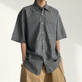 Shug Stripe Boxy Fit Short Sleeve Shirt