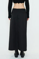 WRAP MAXI SKIRT
