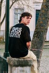 TIME ロゴTシャツ (BLACK)