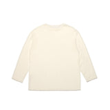 シースルー長袖Tシャツ WHITE IVORY