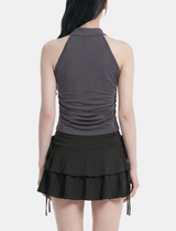 Avely Tie Neck Sleeveless