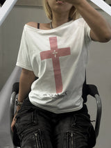 Pink Cross T