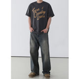 オーバフィットカントリーハイデンシティハーフTシャツ
