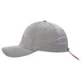 25SS CHECK RIPSTOP STRING BALL CAP LIGHT GRAY
