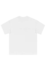 スケルトンロゴパフプリントTシャツ