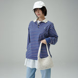 COTTON KNITTING BAG (Cream)