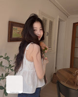 [MADE] Paul Lace Bustier Blouse