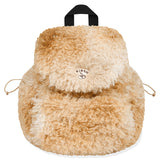 CHERRY FUR MINI BACKPACK [BROWN]