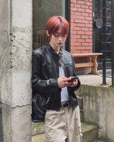 Eden Leather Rider Jacket