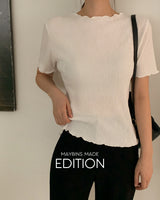 [MADE] ラッフル半袖Tシャツ