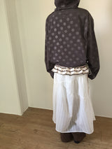 Ray Drape Long Skirt (2color)