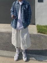 Super Big Cargo Bermuda Pants 5C