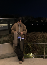 Cali Suede Overfit Rivet Bruson Jacket