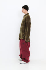 DSXBS HEAVY CORDUROY COLLAR SHIRT MUSTARD