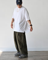 SIO WIDE CARGO PANTS KHK 