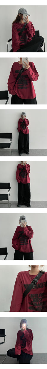 [3 Tier Length] [S-3XL] Wendside Slit Banded Wide Pants (4 colors) Hem String!
