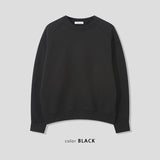 [HFORUS MADE]レイヤーショルダースウェットシャツ イン レッド