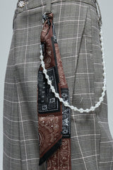 Pearl Plaid Trousers
