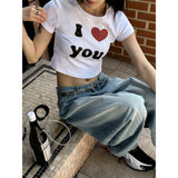 [S/S] Kitsch love half t-shirts