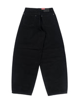 deep stitch wide denim