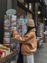 ラッチハイネックスエードバックルマスタング