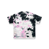 "SMILEY LOGO" PRINTED S/S TIEDYED T-SHIRT