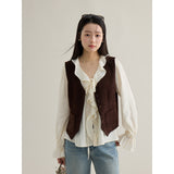Classic Layered V-Neck Knit Vest