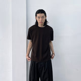 バーティカルテクスチャーバギーTシャツ