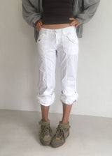 2WAY CAPRI BOOTS CUT PANTS