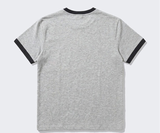 エッセンシャルスタンダード半袖リンガーTシャツ アンダースターメランジ