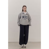 Huke x Nus. ハーフジップアップ（GREY）