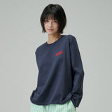 メロウモーメント プレーンTシャツ (Navy)
