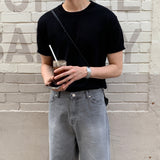 LMN Saint Cool Linen Round Short-Sleeved Knitwear (14 colors)
