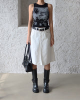 Ghost printed sleeveless shirt