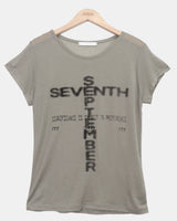 デイミングテンセル半袖Tシャツ