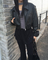 Vintage crop jacket