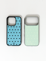 [Glass Silver] Mini Dot Case (Mag safe)