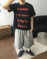 Ins Lettering Short Sleeve T