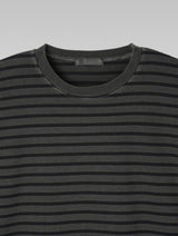 Muted Stripe Pigment T-Shirt (3color) (No.1004)