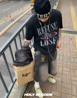 No.0824 リフューズハーフTシャツ