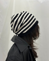 Cozy Stripe Beanie (2colors)
