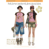 BETWEENAND サマーテーマ ショートスリーブ Tシャツ