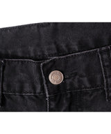 LB Washed Oxford Carpenter Pants (Black)