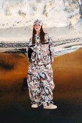 REFINED HOODED JACKET REALTREE WHITE