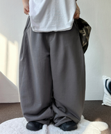カーペンタービッグカーゴバルーンサイドピンタックパンツ🩶🖤🤍4カラー